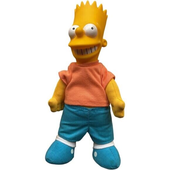 The Simpsons Homer & Bart Plush Doll Set - Picture 5 of 6